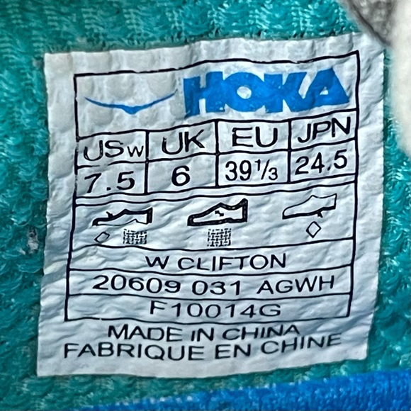 *SOLD!* Rare Hoka One One Clifton Running Shoes - Picture 13 of 13